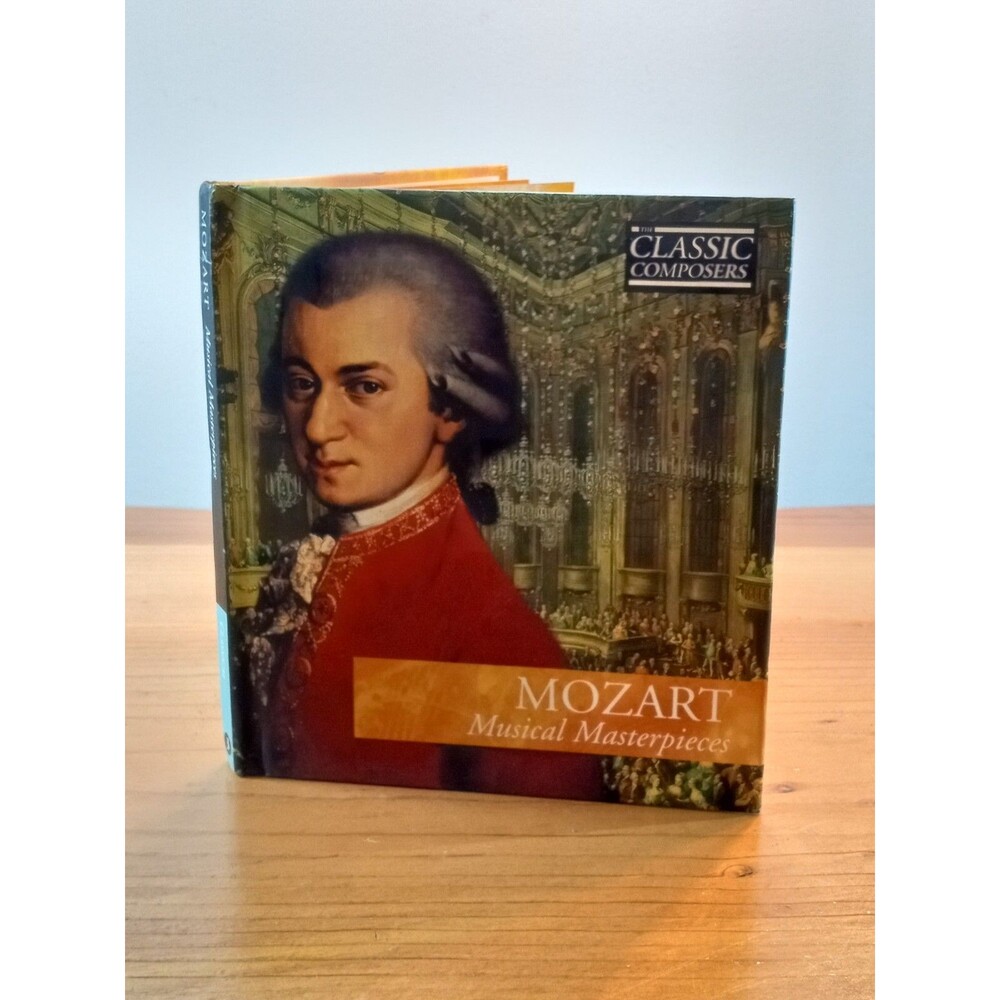Mozart Musical Masterpieces CD & Booklet from The Classic Composers Series🎶🎻🎶